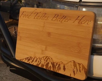 Laser Engraved Cutting Board