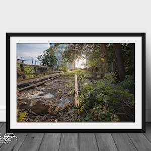 Covered Railroad Art | Photography Print