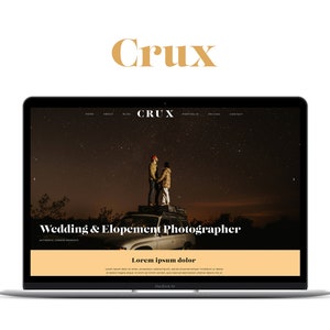 Elementor Wordpress Website Template for Wedding Photographers