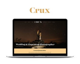 Elementor Wordpress Website Template for Wedding Photographers