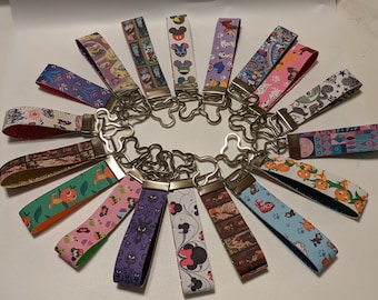 Disney Faux Leather Key Fobs