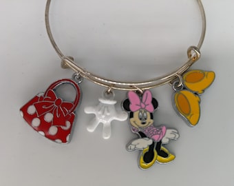 Minnie Mouse Charm Bracelet