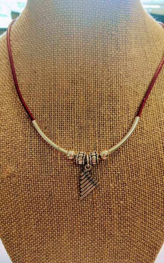 Sigma Alpha Iota Pipes of Pan Necklace Etsy