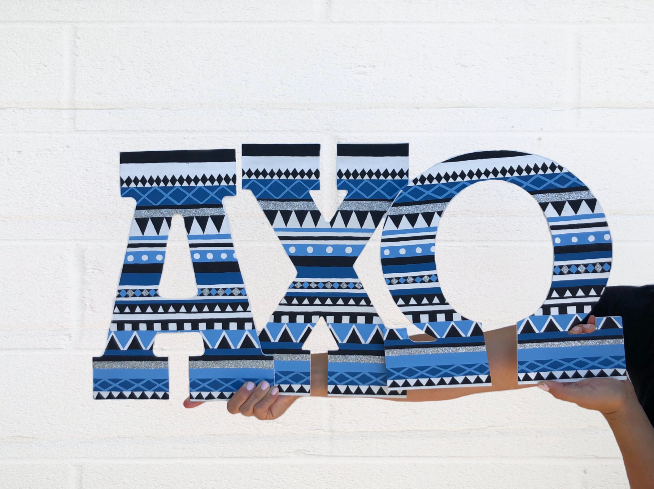 Hand Painted Wooden Letters - Etsy