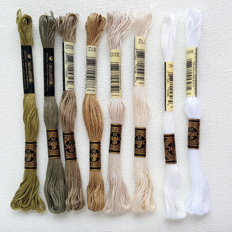 DMC Embroidery Thread Art 117 Mouline Special 25 Stranded Etsy UK