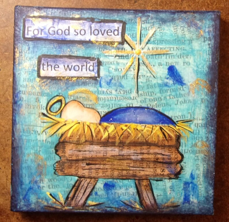 Rustic Nativity EPattern Tole Painting Pattern Christmas Etsy