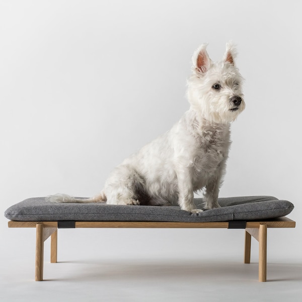 Walden Dog Bed // White-Oak