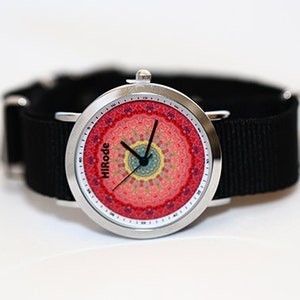 WATCH - The Fox - Kaleidoscope Mandala style watch