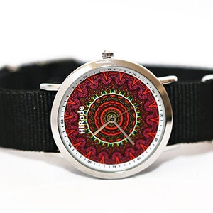 WATCH - Spotted - Kaleidoscope Mandala style watch