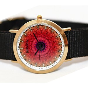 Boho style - WATCH - Blaze - Kaleidoscope Mandala style watch