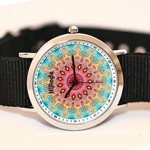 WATCH - The Garden - Kaleidoscope Mandala style watch