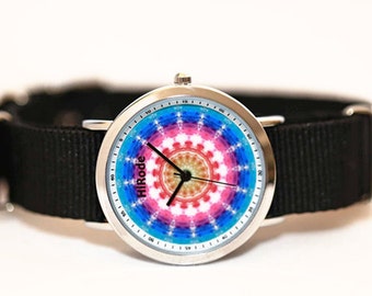 WATCH - Ocean - Kaleidoscope Mandala style watch