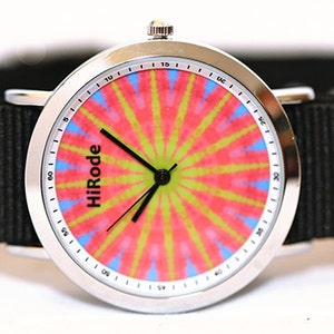 WATCH Pink Hippie- Kaleidoscope Mandala style boho watch