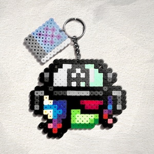 Dedf1sh/Acht Bead Sprite Keychain | Splatoon Inspired