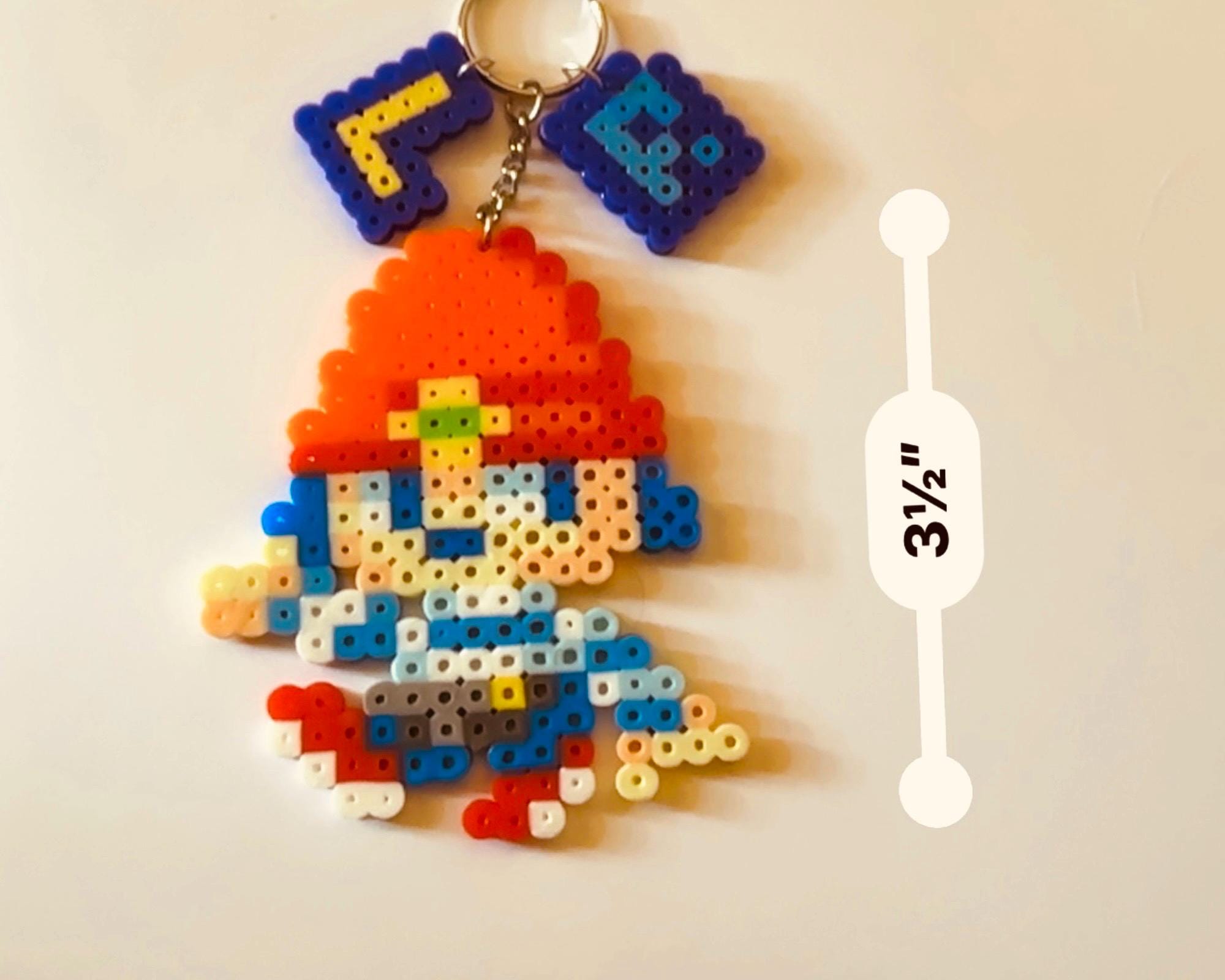Parappa, PJ & Boxy Boy Bead Sprite Keychains | Parappa the Rapper ...