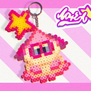 Squid Friend Bead Sprite Keychain | Splatoon Inspired