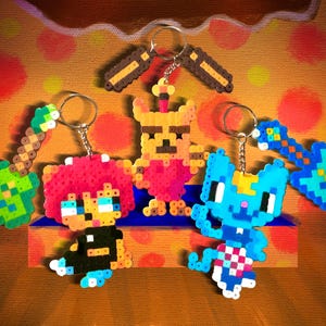 MilkCan Bead Sprite Keychains | Um Jammer Lammy | Parappa the Rapper