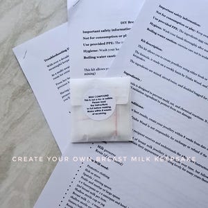 DIY breast milk jewellery kit, DIY breast milk jewellery kit, breast milk soap, coconut milk, coconut oil, Created by Trisha Wood. Trisha Trisha Wood creates and makes DIY breast milk jewellery kits and broken china jewellery, ideal for new mum gifts