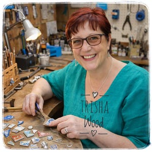 Meet the maker. Trisha Wood. Created by Trisha Wood. Trisha Wood creates and makes DIY breast milk jewellery kits and broken china jewellery, ideal for new mum gifts and wedding anniversay gifts