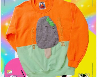 Mythicalponez Ollie Baby Orca fun toadstool plant nature illustration