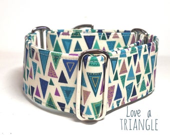Martingale Dog Collar, Greyhound Collar, Whippet Collar, Sighthound Collar, Iggy Collar, Large Breed Collar