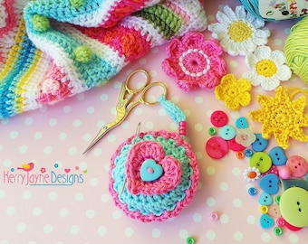 SCISSOR KEEPER CROCHET Pattern Crochet Gift idea, Crochet Pin cushion pattern, Friendship crochet gift pattern, Crochet Heart pattern, Pdf