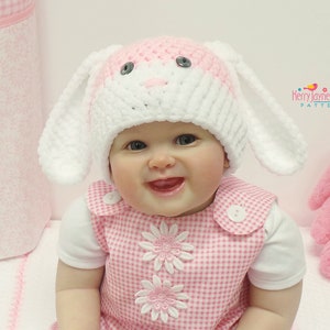 EASTER CROCHET PATTERN Bunny Ears Hat Crochet Bunny Hat - Etsy Canada