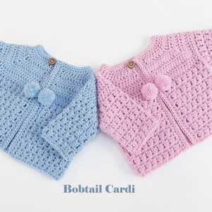 BABY CARDIGAN, CROCHET Pattern, Unisex cardigan, Photo Tutorial, Baby Girl Cardigan, Baby Boy Cardigan, Preemie Baby, Sizes Prem up to 2 yrs image 4