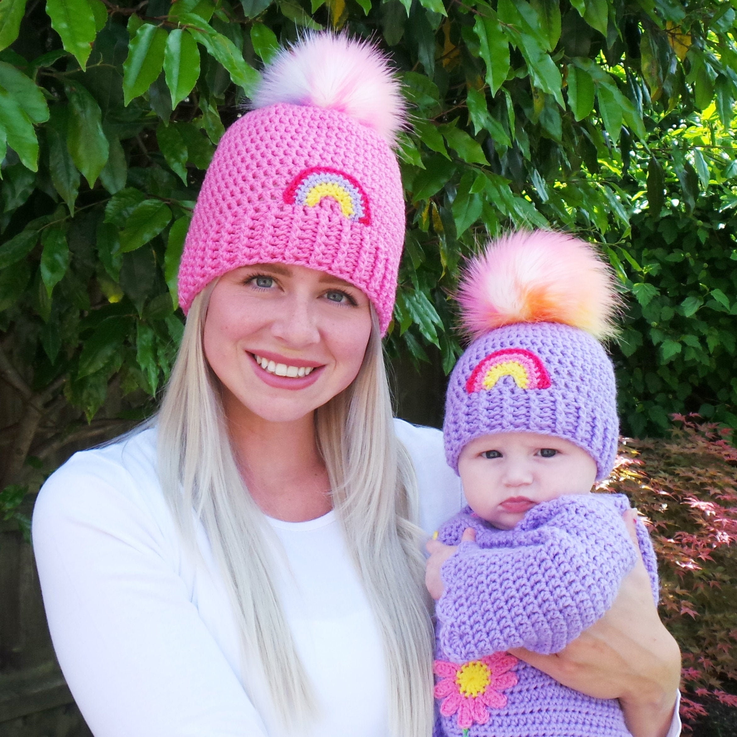 Crochet Hat Pattern Mummy and Me Hat 