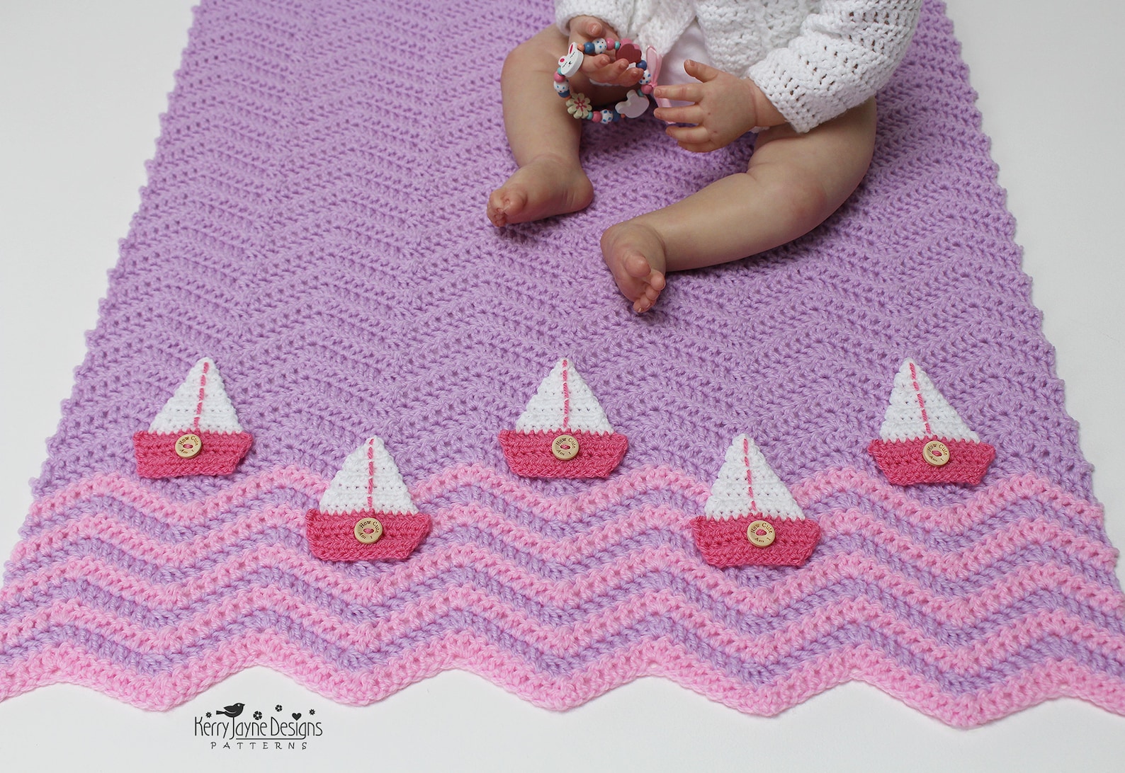 BOAT BLANKET Crochet Pattern Easy to Crochet Baby Blanket Etsy