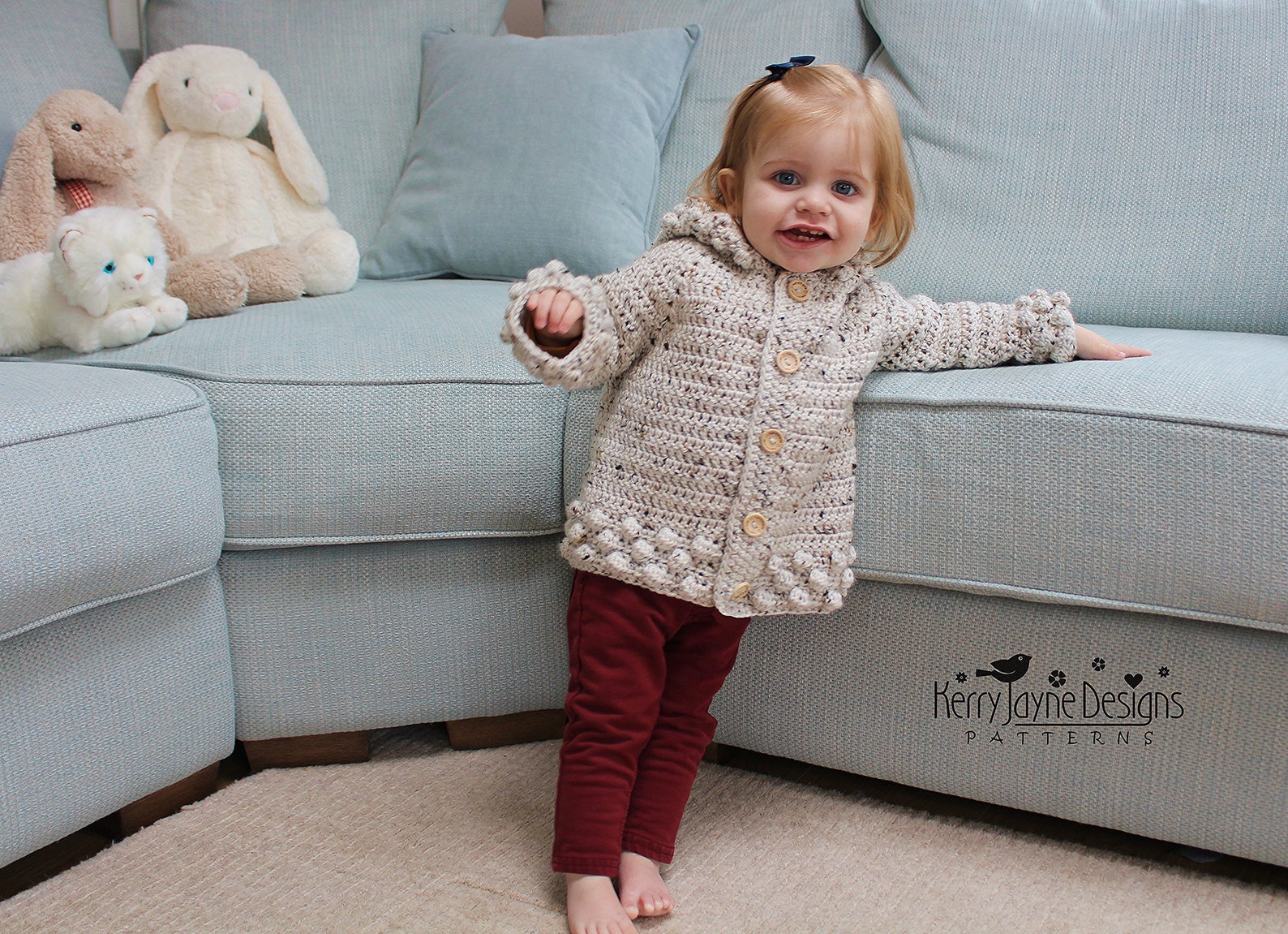 Hooded Jacket Crochet Pattern Photo Tutorial Included With Etsy UK