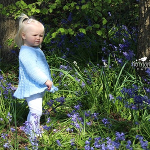 CROCHET CARDIGAN PATTERN Little Bell Cardie Crochet Pattern includes Photo Tutorial, Sizes Newborn up to 8 years, Baby, Child Pattern image 9