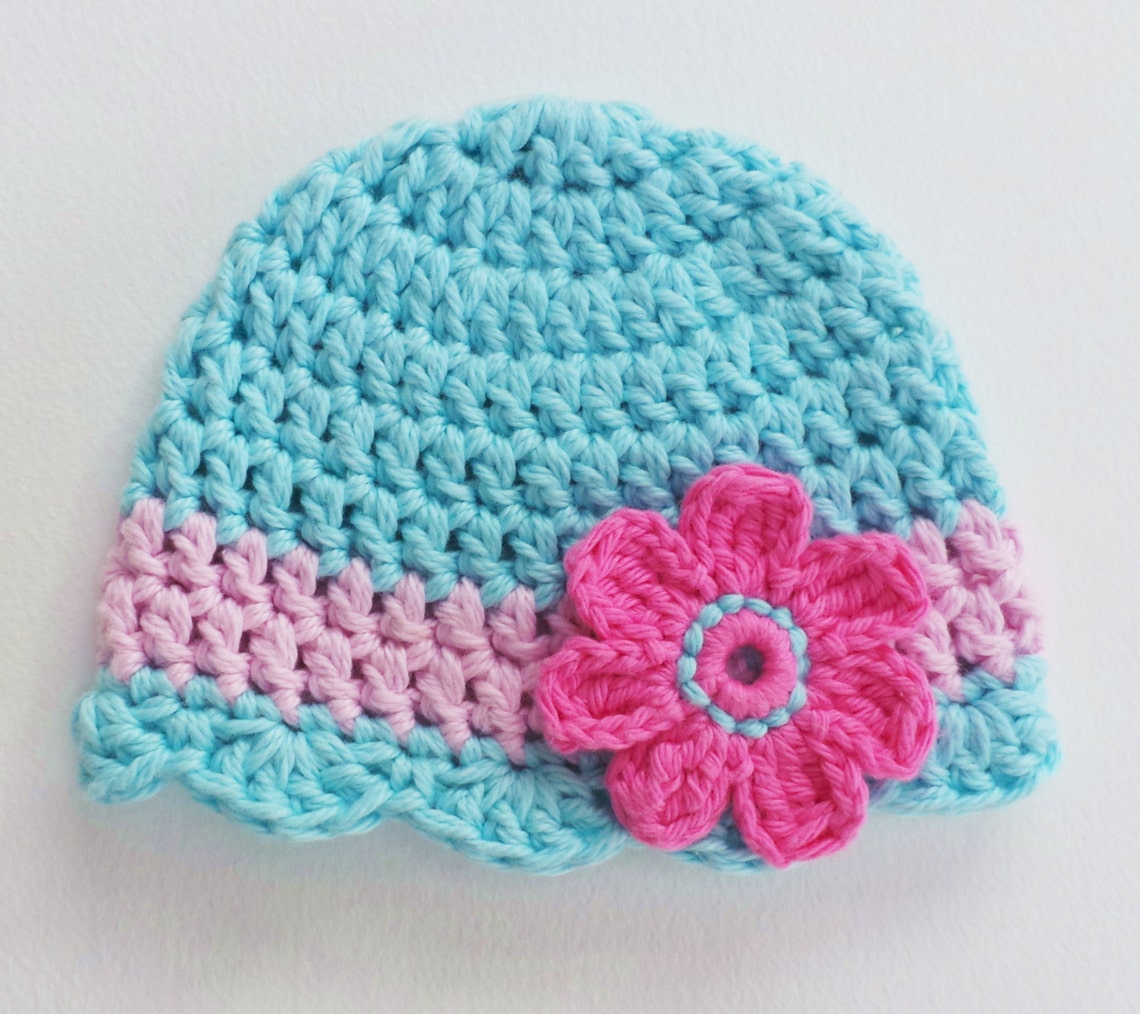 CROCHET HAT PATTERN 5 Sizes by Kerryjaynedesigns Newborn Hat - Etsy