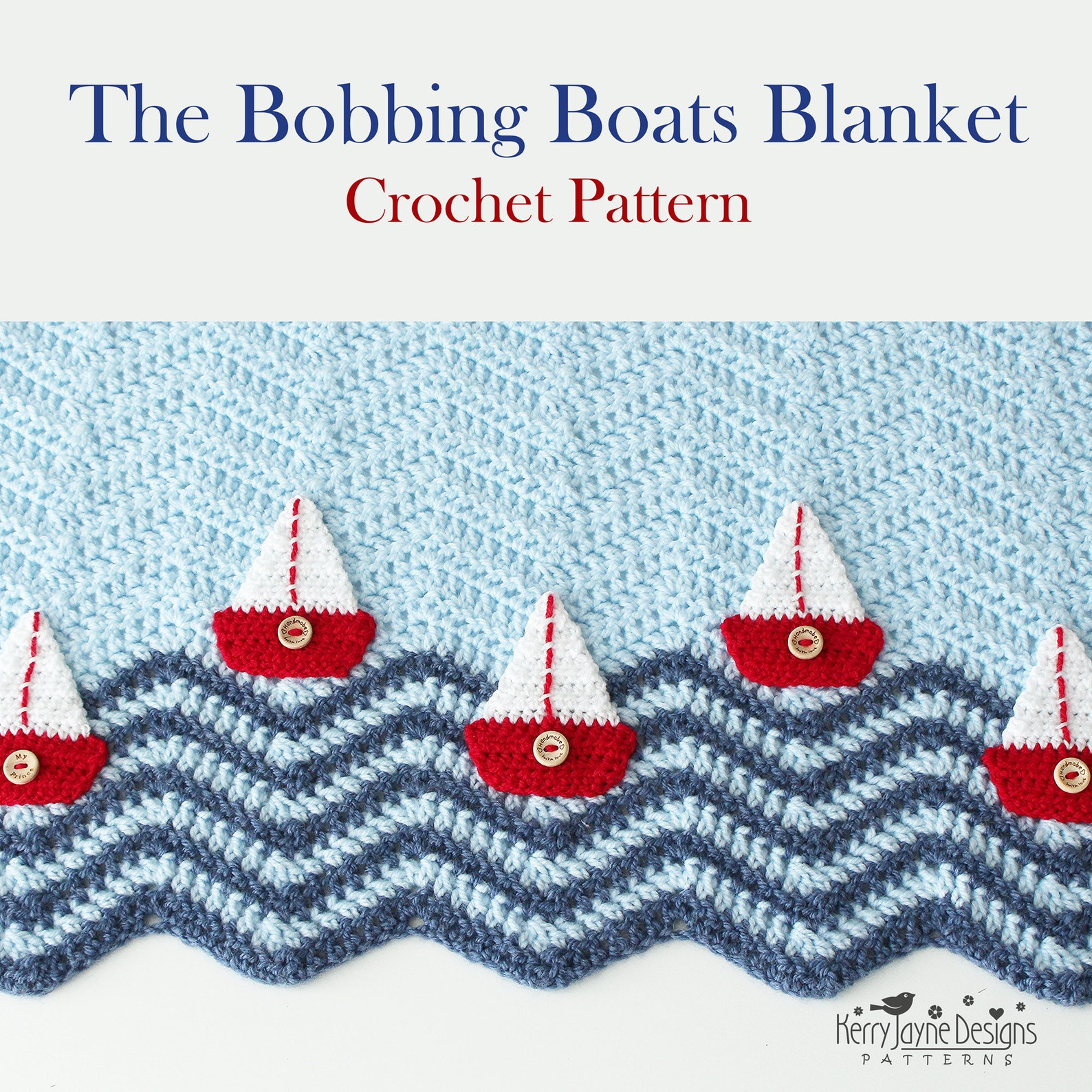 BOAT BLANKET Crochet Pattern Easy to Crochet Baby Blanket Etsy