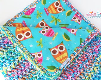 CROCHET BLANKET PATTERN Magical mystery blanket pattern, Baby blanket Pattern Crochet blanket pattern Colourful Baby crochet blanket pattern