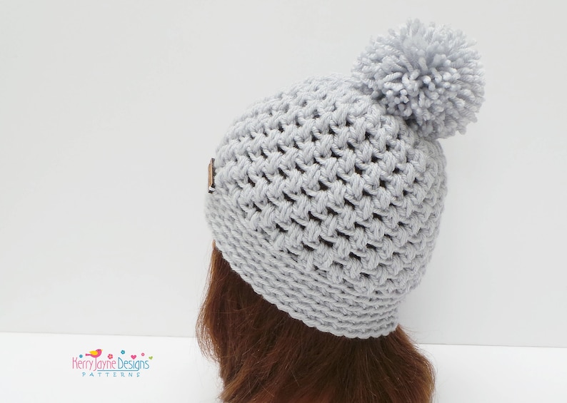 Adult CROCHET PATTERN Rocky Ridge crochet hat and cowl Pattern Puff stitch hat Crochet Pattern Puff stitch cowl Crochet Pattern Sizes Teen