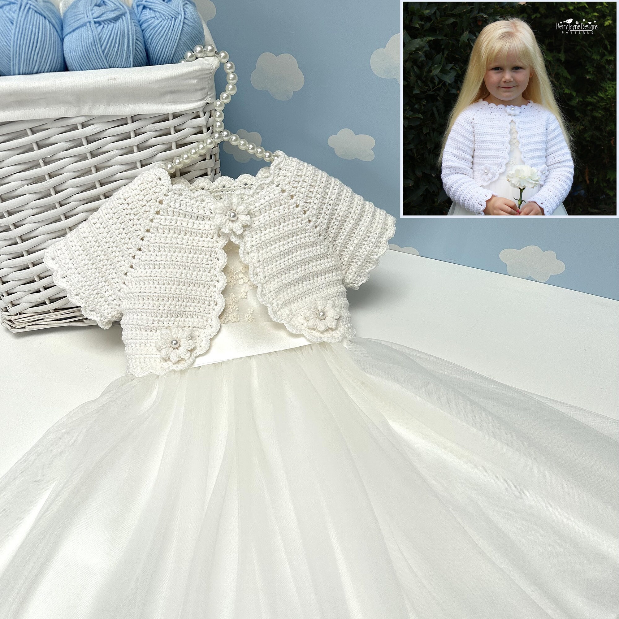 Party wear shrugs for baby girl cheap