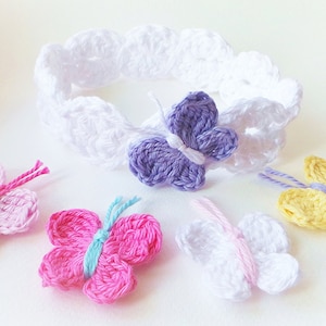 CROCHET HEADBAND Pattern BABYS headband pattern Girls headband pattern 8 sizes Download pattern Baby girl headband pattern Usa crochet terms