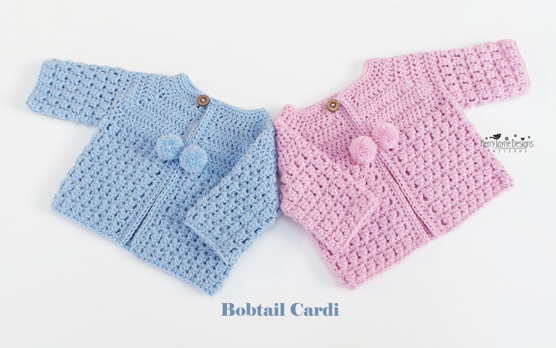 BABY CARDIGAN, CROCHET Pattern, Unisex cardigan, Photo Tutorial, Baby Girl Cardigan, Baby Boy Cardigan, Preemie Baby, Sizes Prem up to 2 yrs image 4