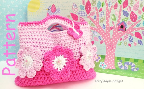 Bolsos para niñas tejidos a crochet new arrivals