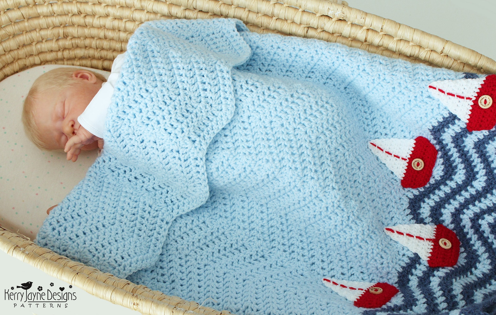 BOAT BLANKET Crochet Pattern Easy to Crochet Baby Blanket Etsy
