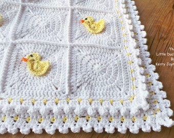 CROCHET Pattern Little Duck Blanket Baby Blanket Pattern Crochet