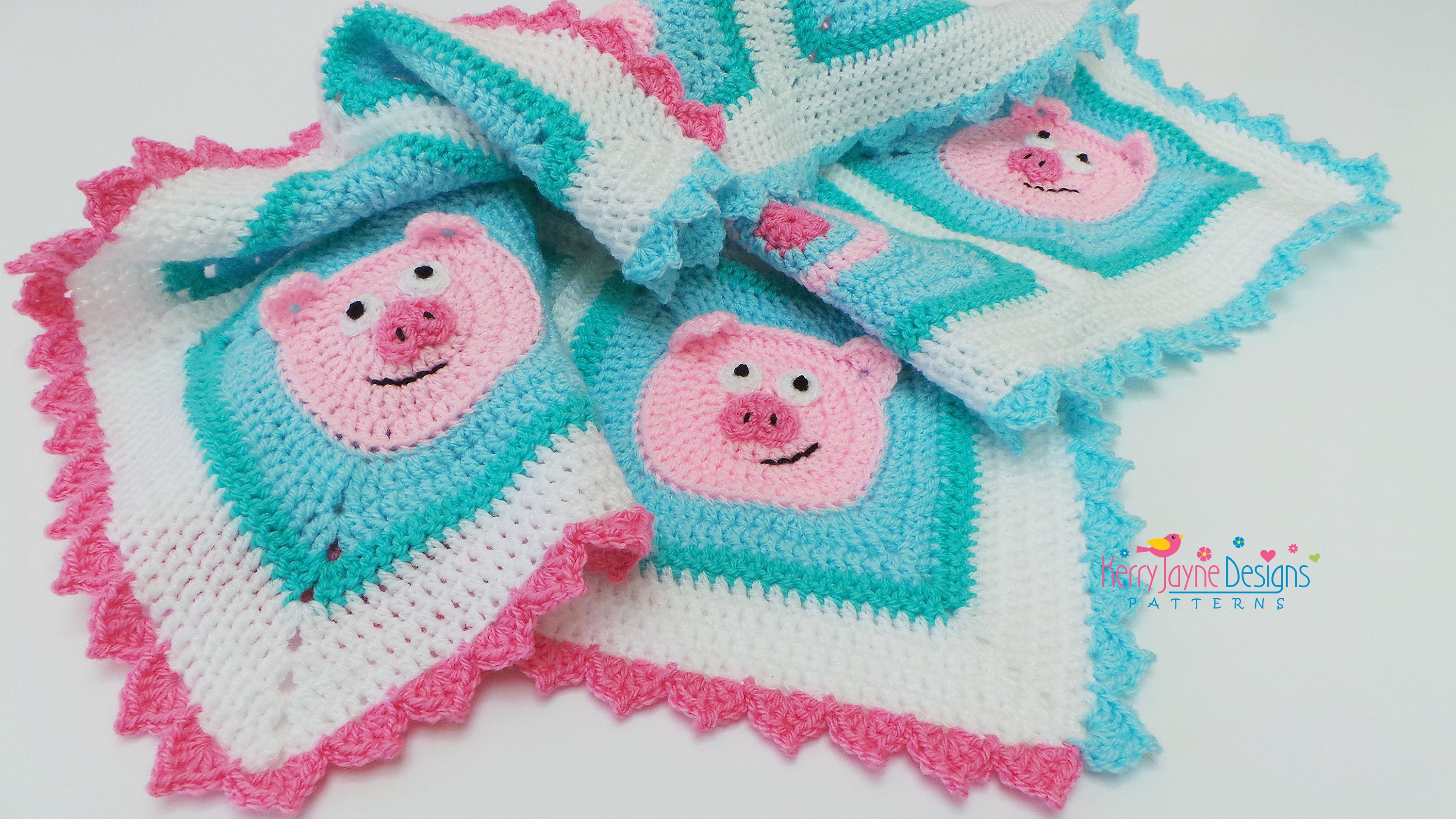 PIGGY BLANKET PATTERN Crochet Piggy Blanket Pattern Baby Etsy
