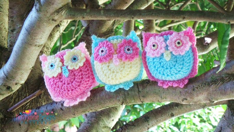 KERRY'S OWL BASKET and Owlets Crochet Pattern Crochet Amigurumi Owls Pattern A Basket full of Owlets Owl Toy Crochet Pattern and Tutorial image 7