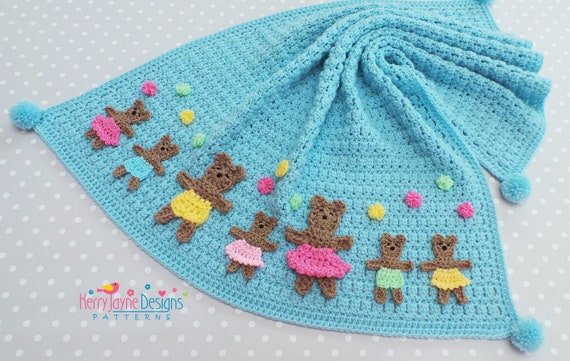 crochet baby teddy