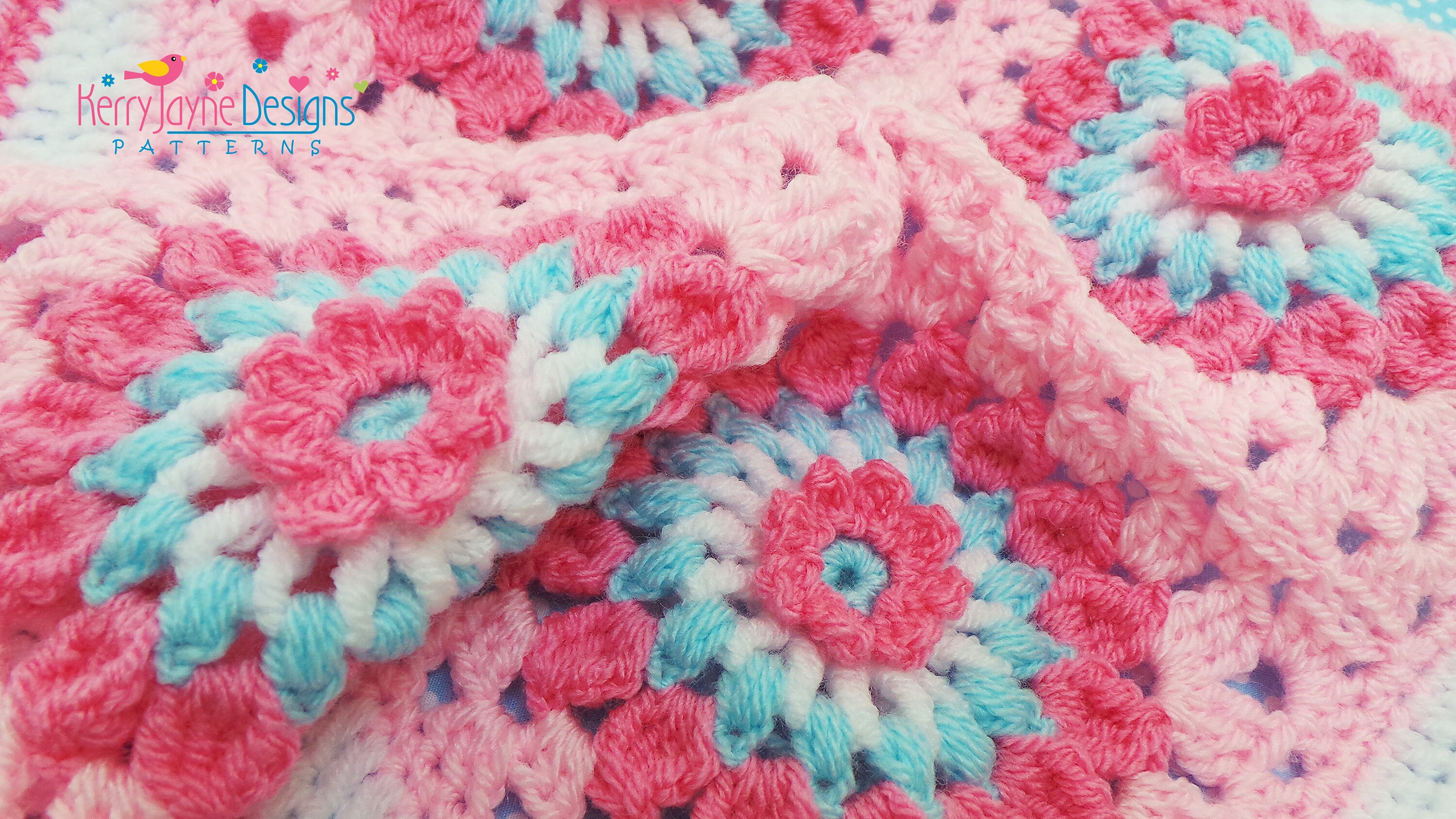 AMAZING DAISY CROCHET Blanket Pattern Granny Square Blanket | Etsy