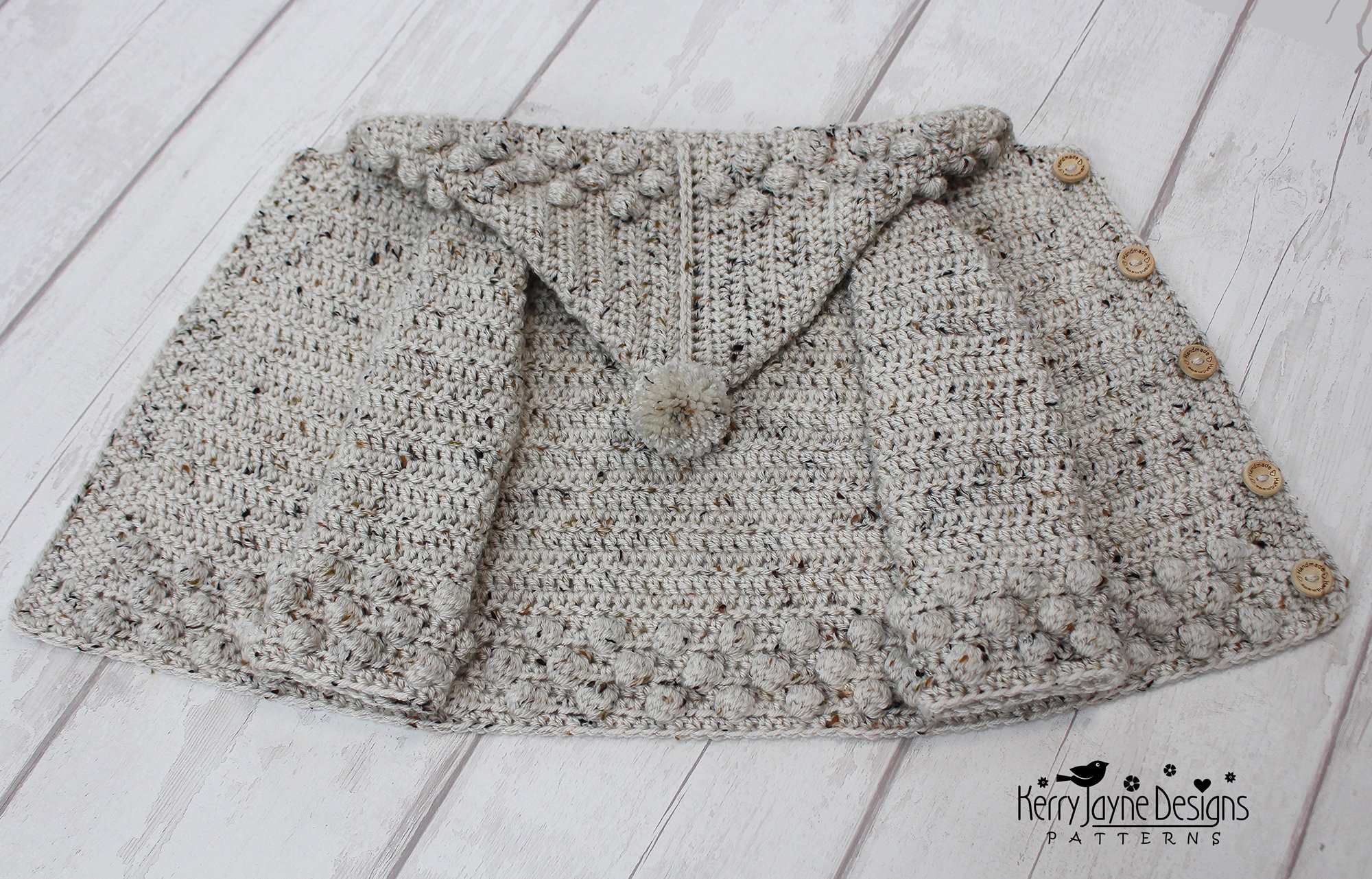 Hooded Jacket Crochet Pattern Photo Tutorial Included With Etsy