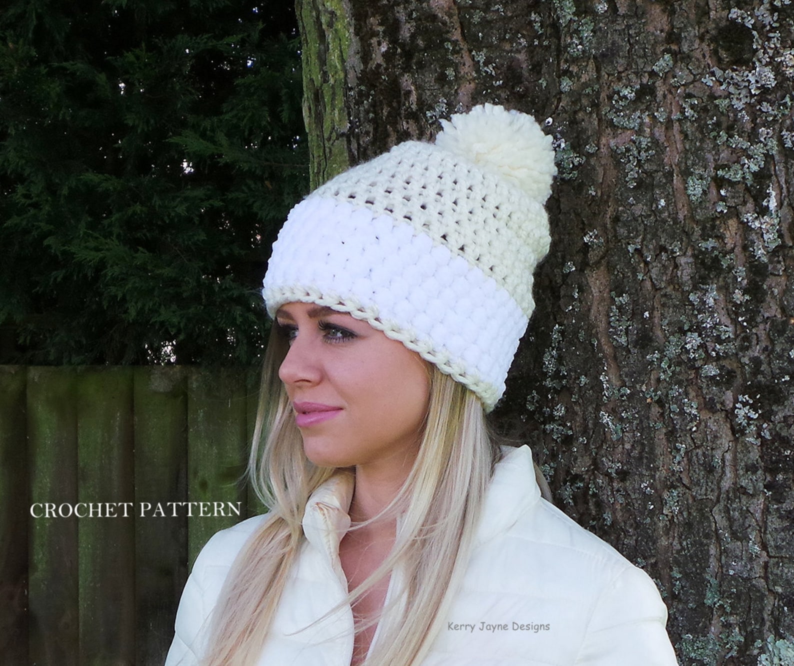 CROCHET HAT and Cowl Pattern Snowy Bobbles Crochet Pattern Etsy