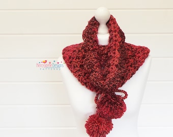 COWL CROCHET PATTERN By Kerry Jayne Designs Crochet Cowl Pattern Crochet scarf pattern Crochet Snood pattern Crochet pattern Pdf Pattern Uk