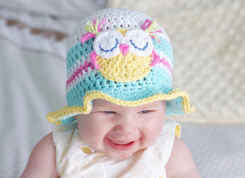 CROCHET HAT PATTERN Fun in the Sun Baby Hat Pattern Baby - Etsy